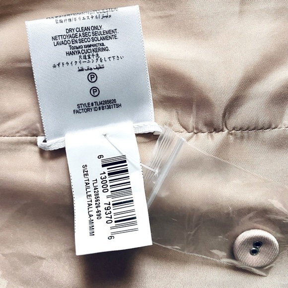 BCBGMAXAZRIA Corpcore Classic Money Maker Office Blazer Bear Pink Women's Size M - Picture 13 of 13